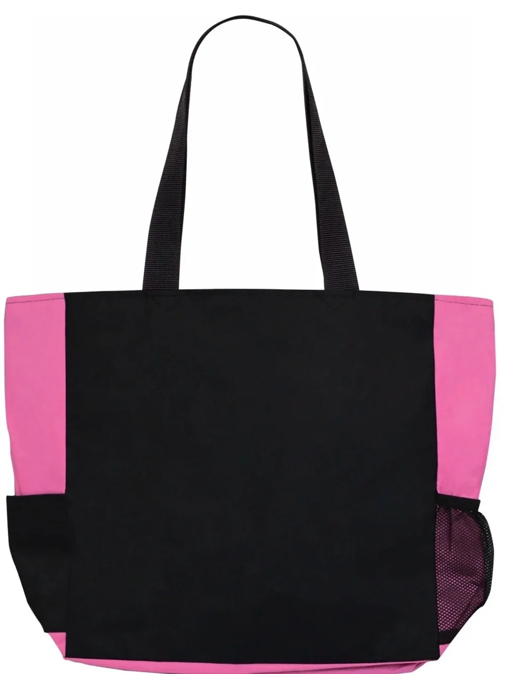 Fight Like a Girl Pink & Black Tote Bag